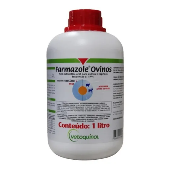 Farmazole Ovinos E Caprinos - 1 Litro - Vetoquinol