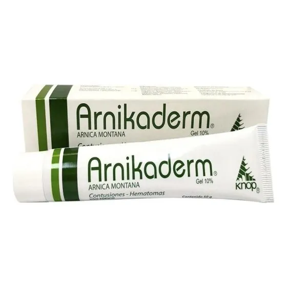 Arnikaderm Arnica 10% Gel Tópico 50 Gr - Hematoma Contusión