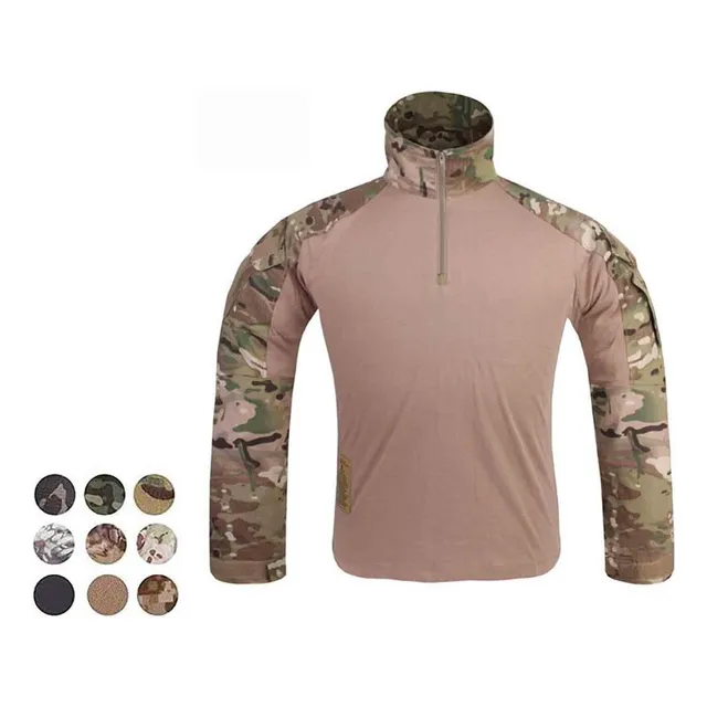 Camiseta Militar Táctica Emerson Airsoft, Camiseta De Combat