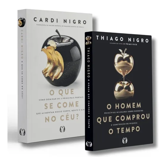Kit Autoconhecimento E Deus: O Homem Que Comprou O Tempo + O Que Se Come No Céu? | Para Quem Busca Sentido E Clareza Interior