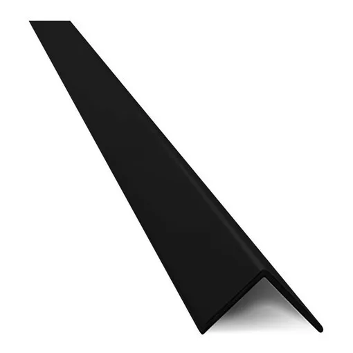 Ángulo De Aluminio Negro 15x15mm