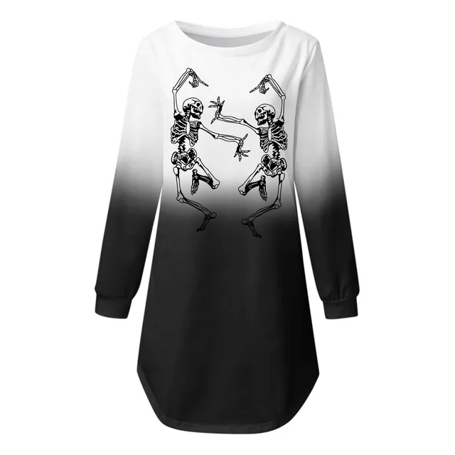 Blusa Gran Tamaño Hombro Descubierto Para Mujer Manga Larga