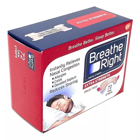Breathe Right Tiras Nasales Extra