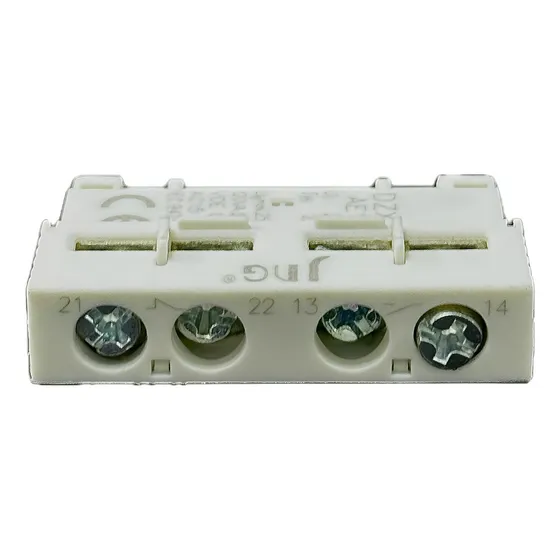 Bloco De Contato P/ Disjuntor Motor Dzx8-32 Ae11 Jng 1na+1nf 127/220v