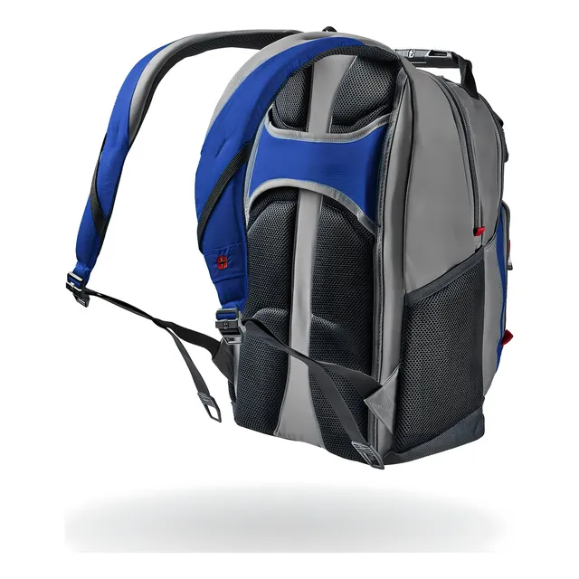 Mochila Wenger Priam Para Laptop 16 PuLG Azul/ Gris 602618 Color Azul/Gris Diseño de la tela Poliéster
