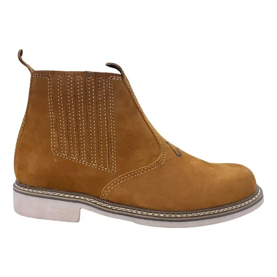 Bota Calzado Equina Simil Cuero Impermeable Modelo Urbana