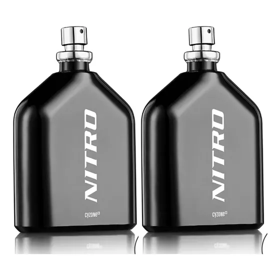Perfume Nitro Negra Cyzone Caballero X2 | Cuotas sin interés