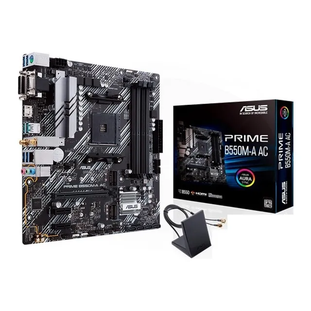 T. Madre Asus Amd Prime B550 M-ac Am4 Ddr4 Prime B550m-a Ac