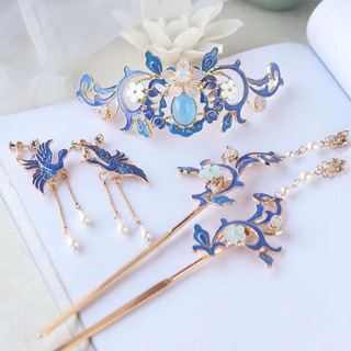 Accesorios Clásicos De Cabello Hanfu Con Flecos Para Mujer Accesorios Clásicos De Cabello Hanfu Con Flecos Para Mujer