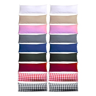 02 Capa Para Almofada 70x20 Cama Sofá Retrátil Zíper Natal 02 Capa Para Almofada 70x20 Cama Sofá Retrátil Zíper Natal