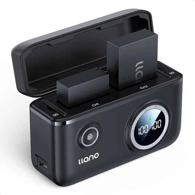 Baterías Llano Lp-e12 Y Cargador Para Canon Eos M50 Y Más