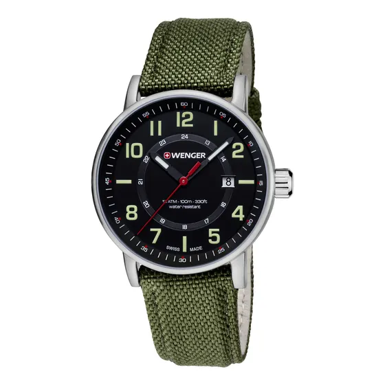 Reloj Wenger Attitude Correa Nylon Verde