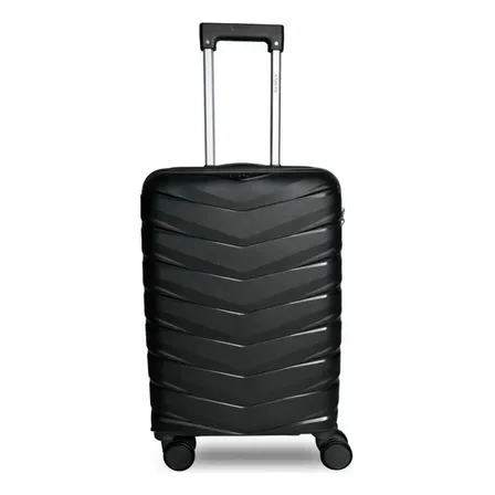 Mala Polipropileno 10kg Bagfly Urban Rodas Removíveis Preto