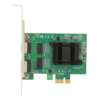 Placa De Rede Pcie Gigabit Nic De Porta Dupla Lan 82751eb Placa De Rede Pcie Gigabit Nic De Porta Dupla Lan 82751eb