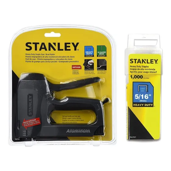 Engrampadora Clavadora Stanley Tr250 + Grampas 5/16