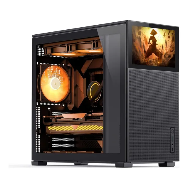 Caja De Pc Jonsbo D41 Mesh Sc Atx Negra