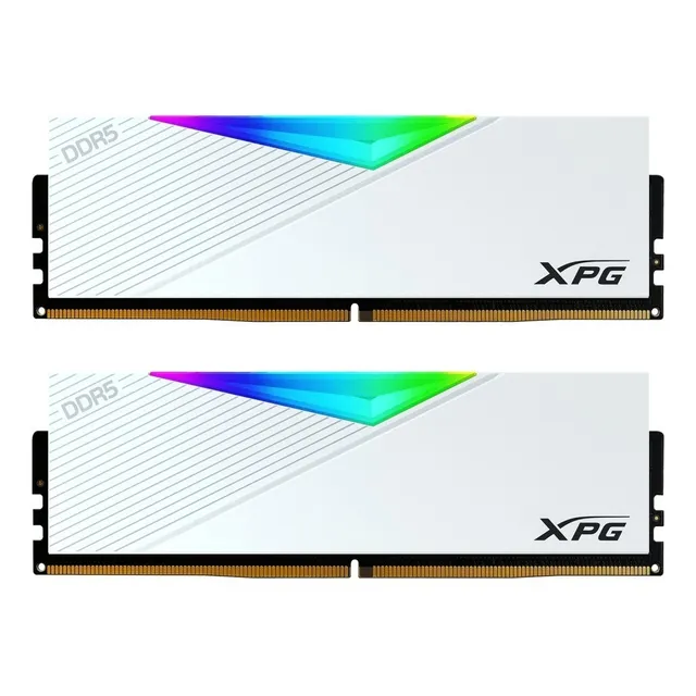 Memoria Ram Xpg Lancer Ddr5 32gb (2x16gb) Rgb Blanco 7200mts