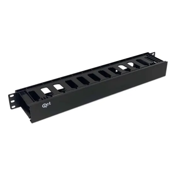 Organizador Horizontal 1u Qnet Para Rack