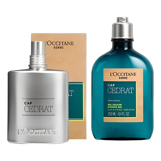 Presente Kit Banho E Fragrância Homem Cap Cedrat L'occitane