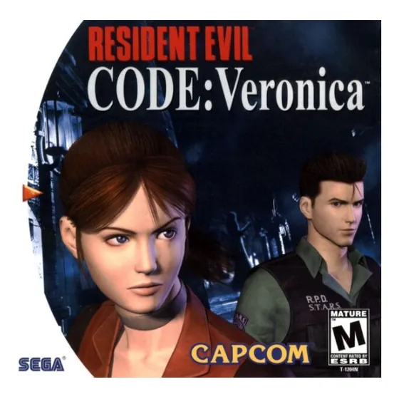 Resident Evil Code Veronica 2 Discos - Dreamcast