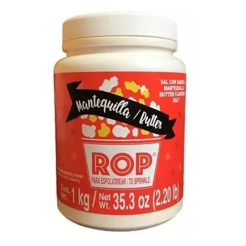 Polvo Sazonador Sal Mantequilla Para Palomitas Deiman 1 Kg