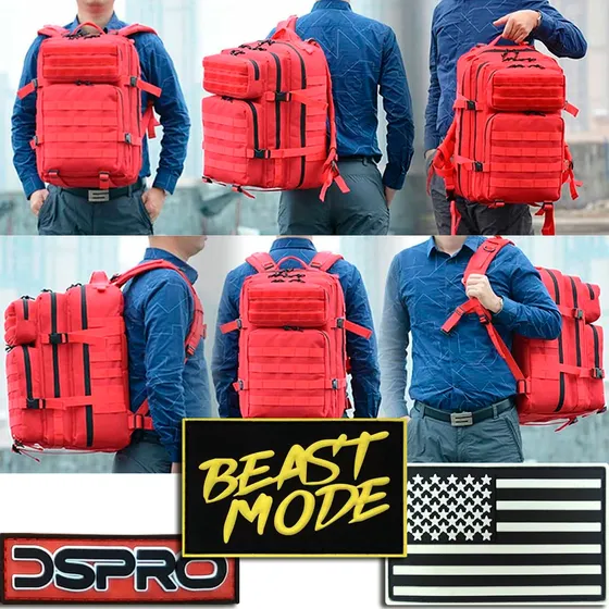 Bolso Táctico Importado Grande Resistente Crossfit Laptop