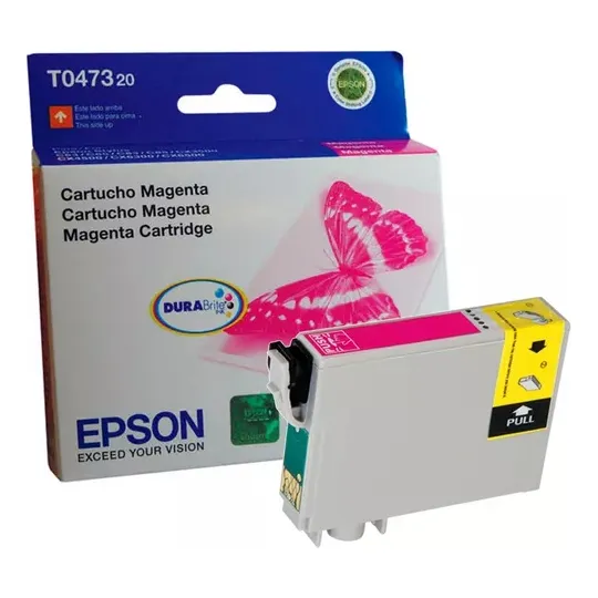 Cartucho Epson T047320 Magenta Original C63, C65, C83,cx3500