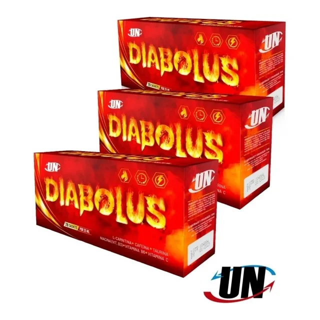 Diabolus  Quemador De Grasa X 3 ¡ Delivery Gratis !