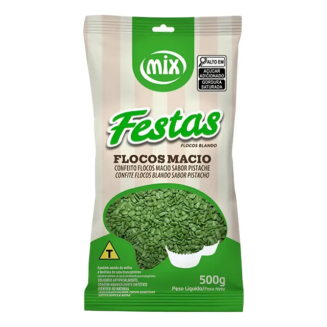 Confites Flocos Sabor Pistacho 500 Gr. Repostería