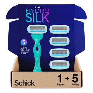 Recambios Razor Schick Hydro Silk Sensitive Para Mujer Con 5 Recambios Razor Schick Hydro Silk Sensitive Para Mujer Con 5