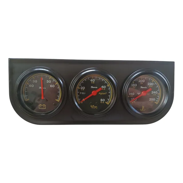 Reloj Triple Universal Mecánico Aceite Temperatura Voltaje