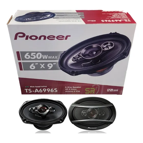 Cornetas Pioneer 6x9'' Ts-a6996 650w 5 Vias Triaxiales Ccs