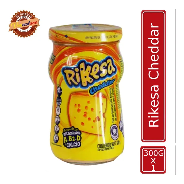 Rikesa Cheddar 300g Venezolana