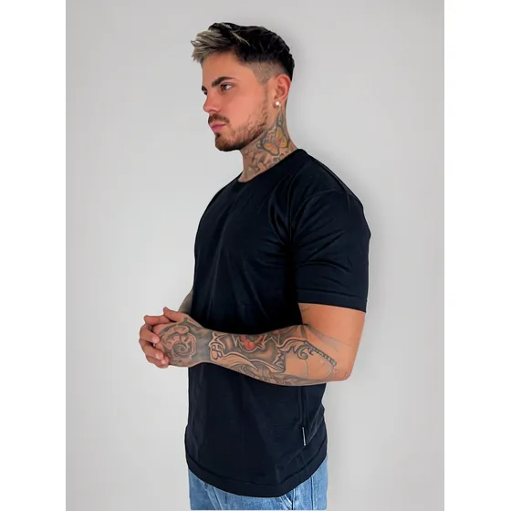 Remera Manaflo Manga Corta Jersey Algodón Peinado Premium