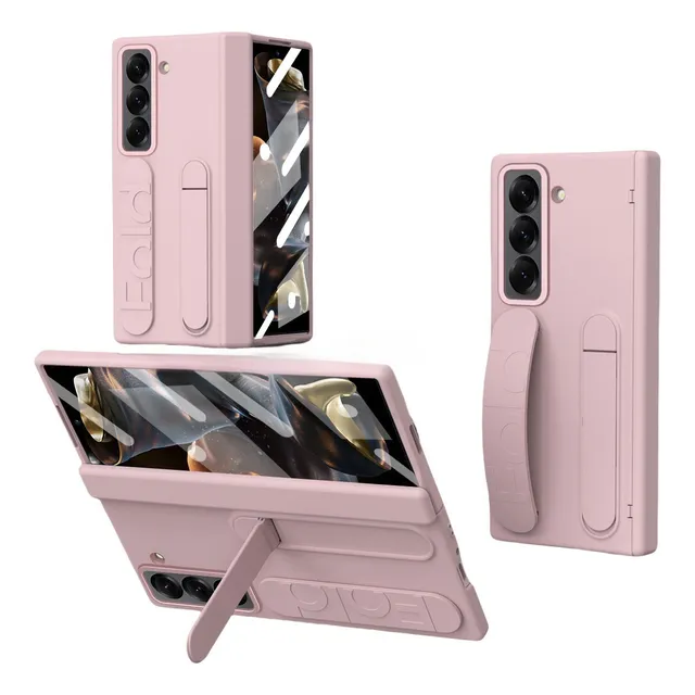 Para Samsung Zfold6slim/w25/se Capa De Pulseira De Uma Peça