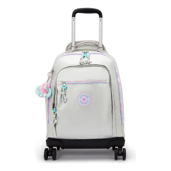 Mochila De Rodinhas Kipling New Zea Rainbow Fun Bright Metal Cor Rnbwfun Brt Met Desenho Do Tecido Rnbwfun Brt Met