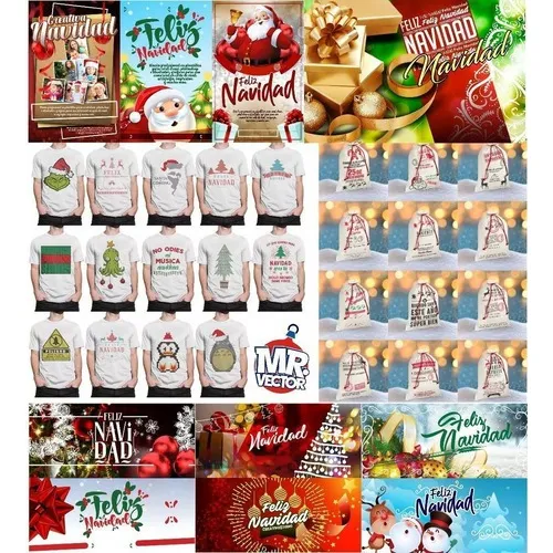 Navidad Premium Sublimar S Eps Cdr Png Ai Psd