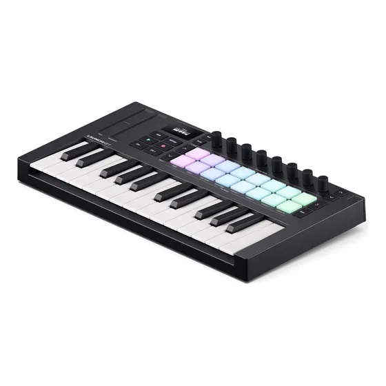 Teclado controlador midi portátil Launchke 25 Mini Key