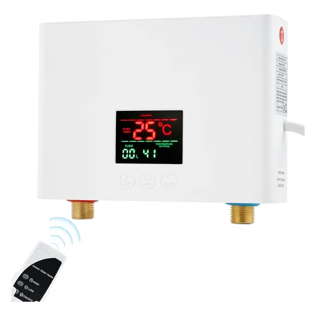 Calentamiento Rápido Del Calentador Agua Eléctrico 3000w