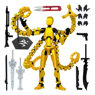 Figuras De Acción Multiarticuladas Dummy T13 Robot 3d Móvile