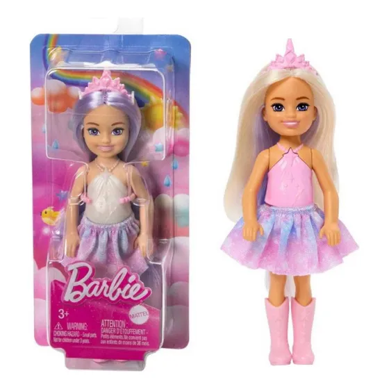 Muñeca Barbie Chelsea Unicornio 15 Cm Mattel