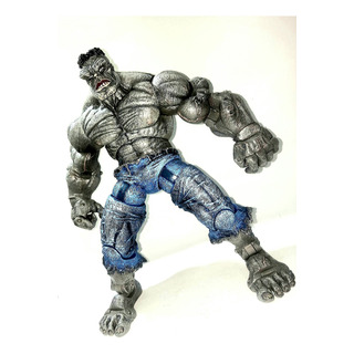 Hulk Gray Marvel Toybiz Icons 2006 Raro,30 Cm Custom Pintura Hulk Gray Marvel Toybiz Icons 2006 Raro,30 Cm Custom Pintura