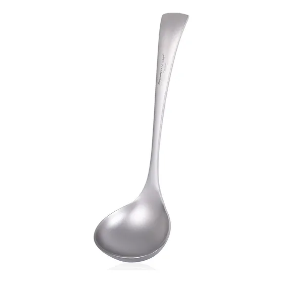 Boundless Voyage Cuchara Sopa Titanio Mango Largo Ultra Para