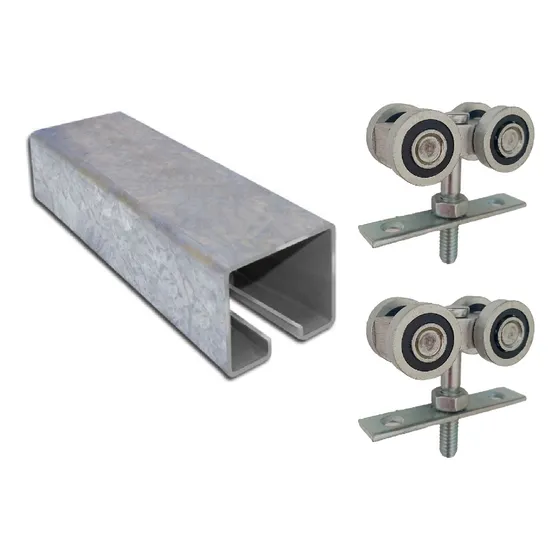 Kit Riel Colgante Roma 3m (1h) Xe 168 Acero Ruleman Blindado