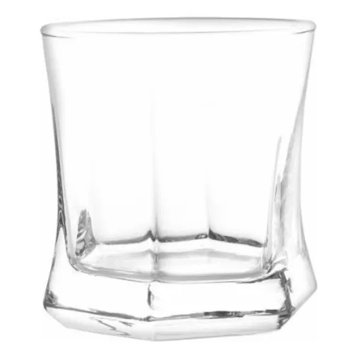 Vaso De Whisky Vivaldi 250 Ml 6 Unidades Color Agua