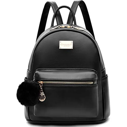 Ihayner Moda De Las Niñas Mochila Lindo De Cuero 5v1y5