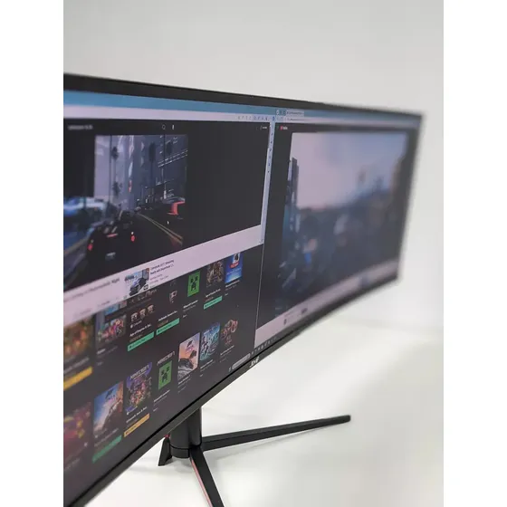 Monitor Jemip Curvo Ips 49 Pulgadas 144hz 1440p Promo Divisa
