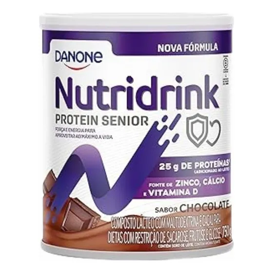Suplemento Em Pó Nutridrink Protein Senior Danone -750g