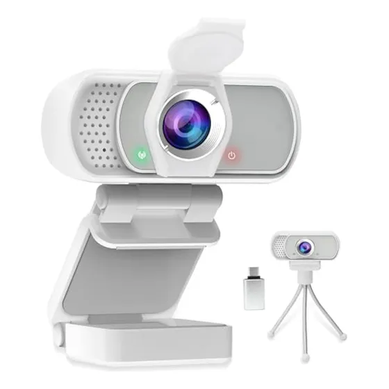 Hzqdln Cámara Web Para Pc, Cámara Web Hd 1080p Con