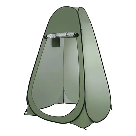 Carpa 1 Persona Carpa Baño Carpa Camping Vestidor Portatil Color Verde